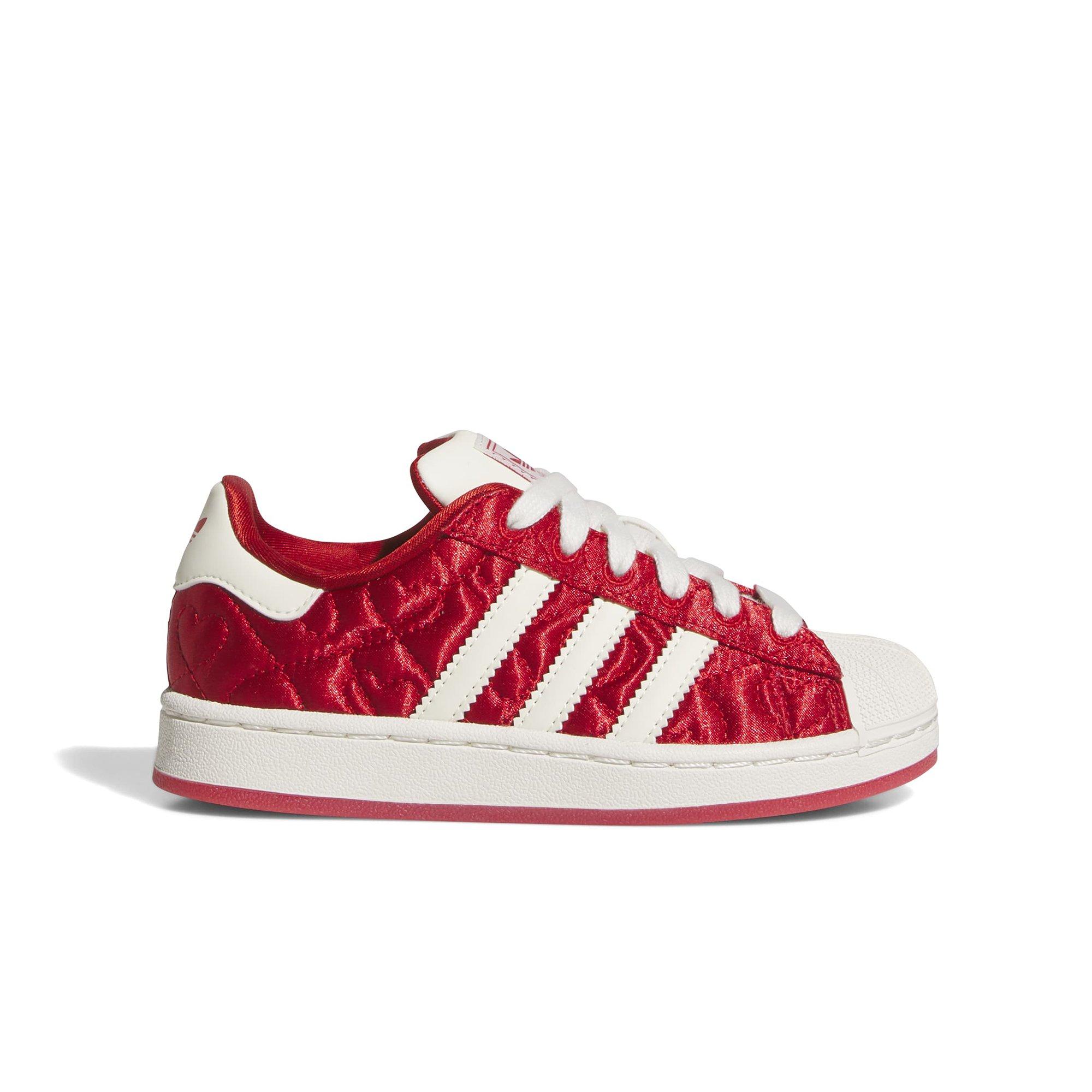 adidas Originals Superstar II "Better Scarlet/White/Core Black" Grade School Girls' Shoe - RED/WHITE